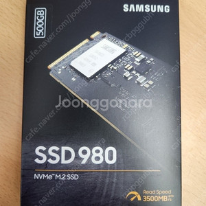 삼성 ssd 980 m.2nvme 500gb팝니다