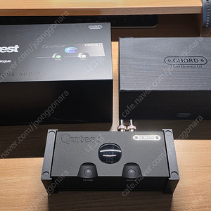 코드 큐티스트( CHORD QUTEST)DAC + 전용 거치대