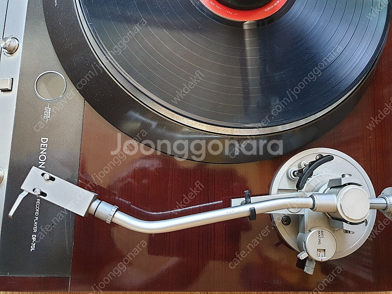 데논명기민트급반자동턴테이블 DP~70L--5