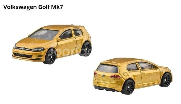핫휠 폭스바겐 골프 MK7 골드 다이캐스트+케이스 레어...--0