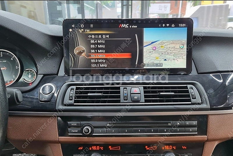 이도 BMW520 안드로이드올인원 12.3인치 팝니다.--2