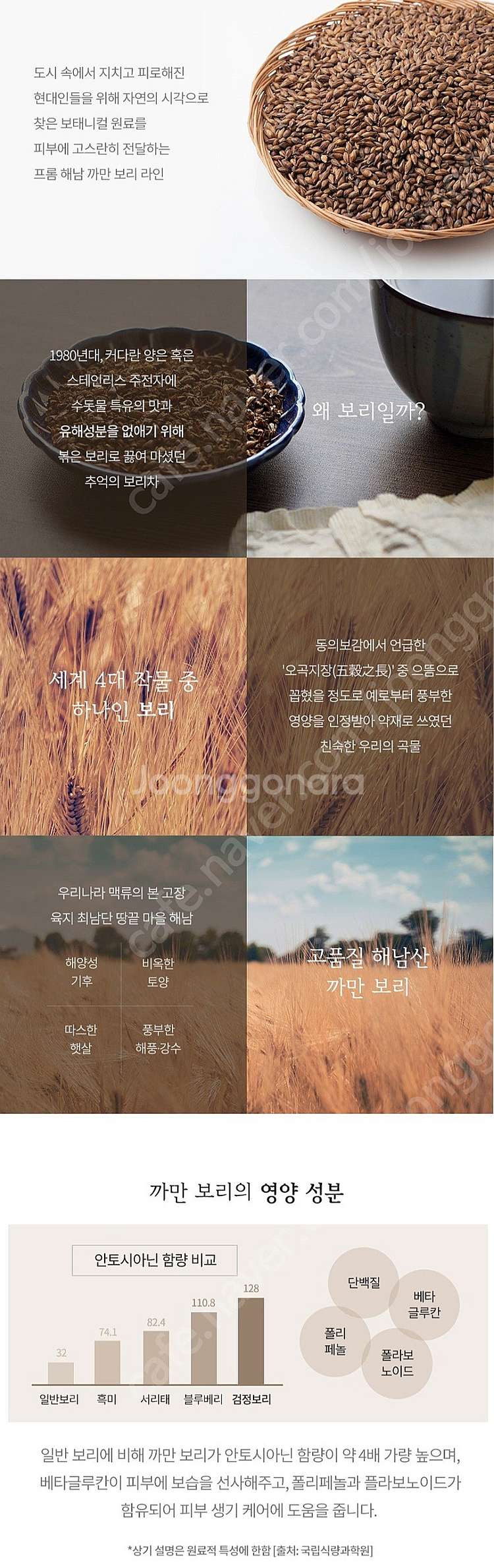 토니모리 프롬해남 까만보리 효소세안제--4