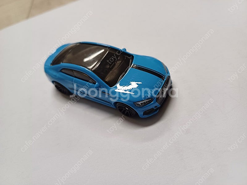 핫휠 아우디 RS5 쿠페 블루 다이캐스트+케이스 레어템...--3