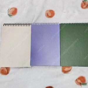 노트 세 권 팝니다