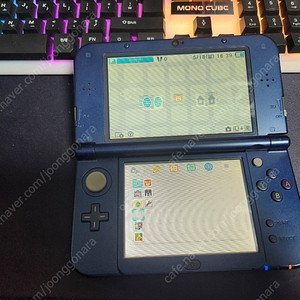 new 3ds xl 정발 포켓몬뱅크 포켓무버 팝니다