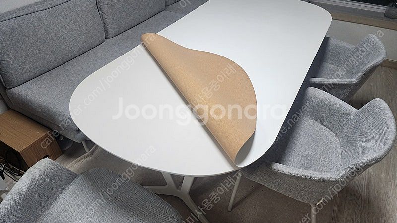 한샘 유로602 오슬로 리빙다이닝 식탁(세라믹상판,18...--2
