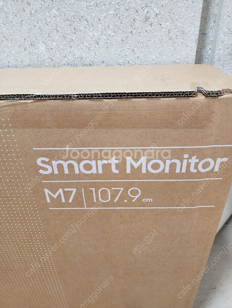 [미개봉] 삼텐바이미 M7 43인치 화이트 +스탠드 새...--1