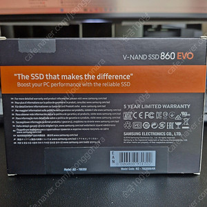 삼성 SSD 860 EVO 250GB 판매합니다.