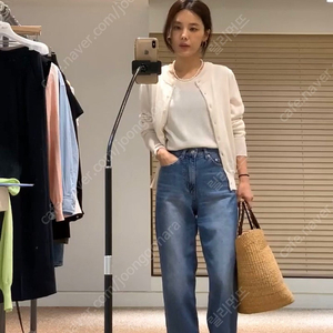 프레쉬라벨 포레스트 린넨가디건 나시 세트