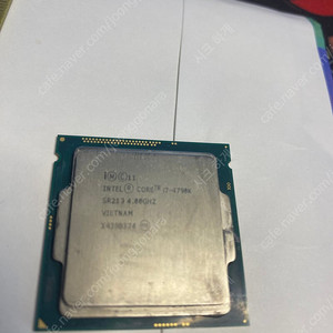 i7 4790k, 32램, 기본쿨러