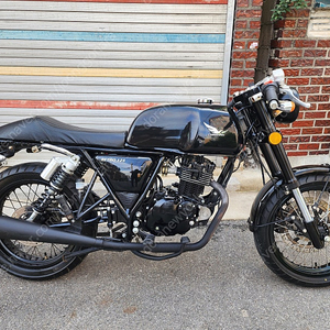 블랙세븐 레트로125cc 클래식바이크