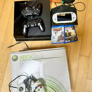 (일괄 27만) ps4 , ps vita ,x-box 3가지 게임기 팝니다
