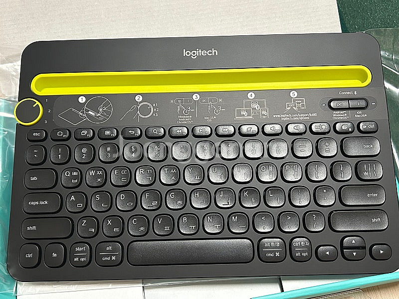 로지텍 K480 블루투스 키보드(새상품)--4
