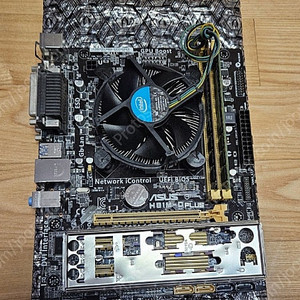 i5 4460 + h81m-d plus + ram 4gb x2 보드셋