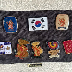 1988 서울올림픽 호돌이 뱃지 빈티지