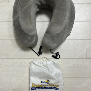 카보 Cabeau 여행용 메모리폼 목배개