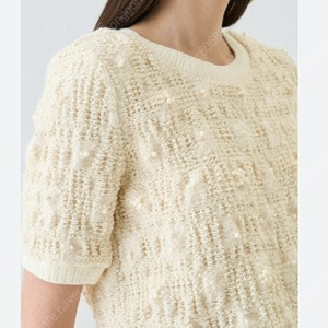 랑방컬렉션 완판 24SS 비딩 니트 탑 66 오르 orr 룰루레몬