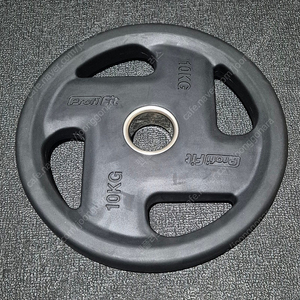 (택포) 10KG 중량 바벨 원판 한 장