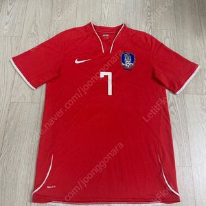 나이키 08-10 축구 국가대표 박지성 마킹 유니폼 져