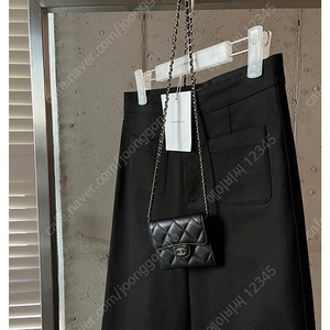 라밤바룸 포켓와이드팬츠 블랙 S M 새상품