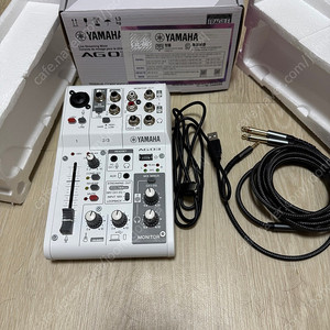 야마하 AG03 MK2 오디오 믹서