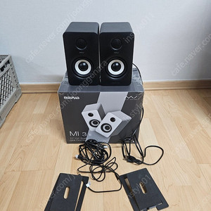 MIDIPLUS 미디플러스 블루투스 스피커 MI3 II 블랙 + 방진스탠드 판매합니다
