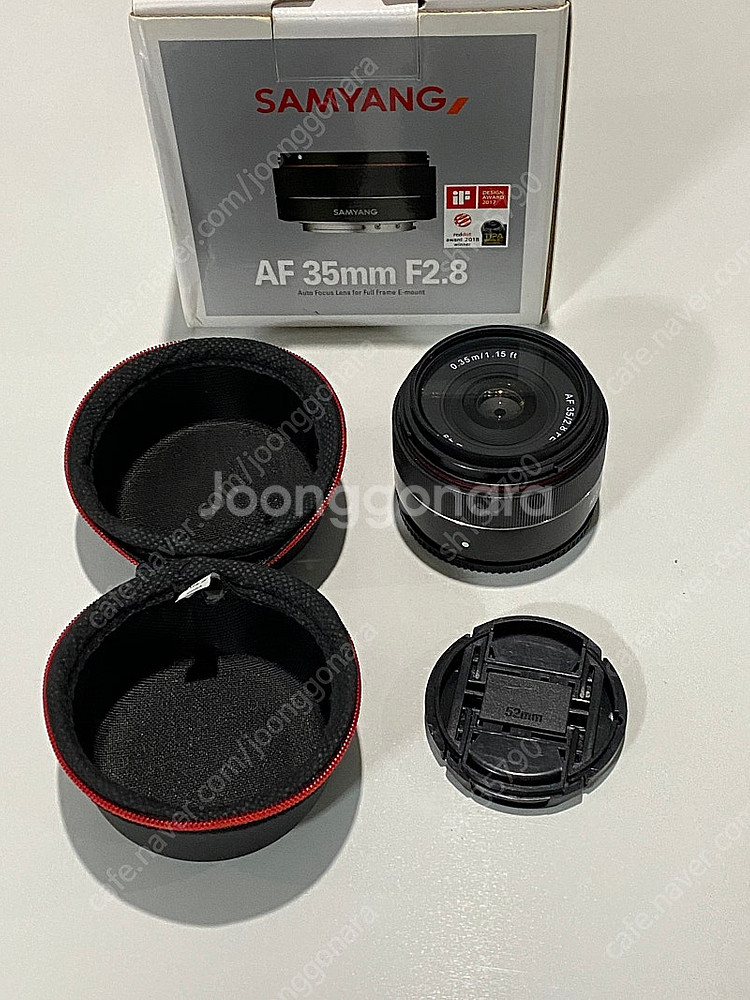 삼양 팬케익 렌즈 35mm F2.8 (소니FE) 판매합...--0