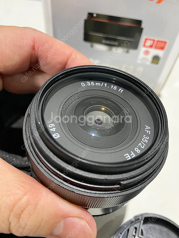 삼양 팬케익 렌즈 35mm F2.8 (소니FE) 판매합...--1