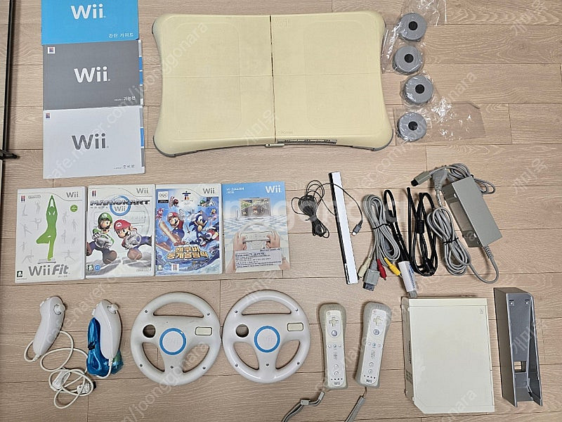 닌텐도 위핏 Wii fit 풀세트--0