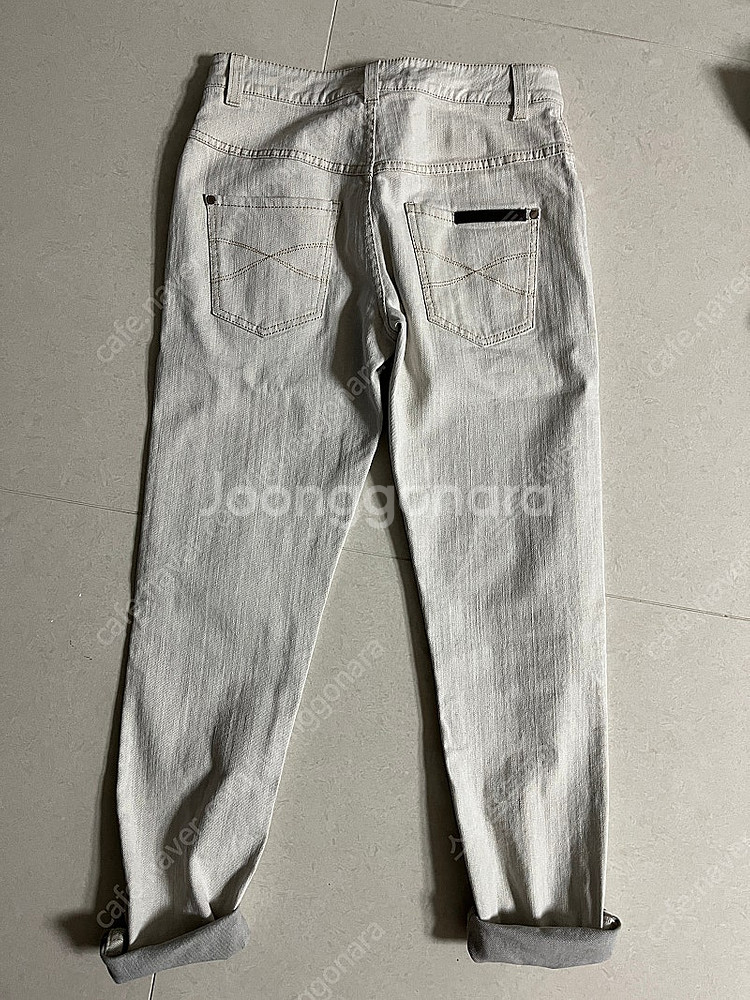 브루넬로 쿠치넬리 모닐리 데님 크롭진--1