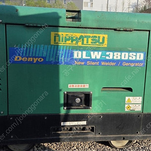 ［판매］덴요( DENYO) DLW 380SD 2인용 용접발전기/ 중고용접기