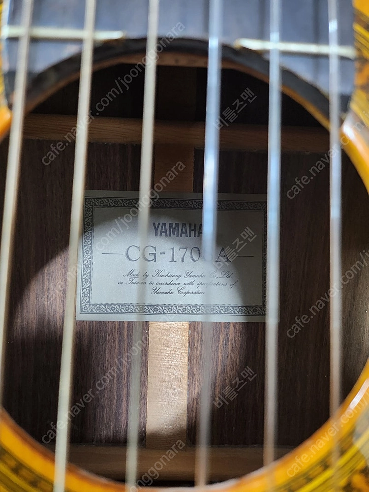 야마하 클래식 기타 CG-170SA 이미지