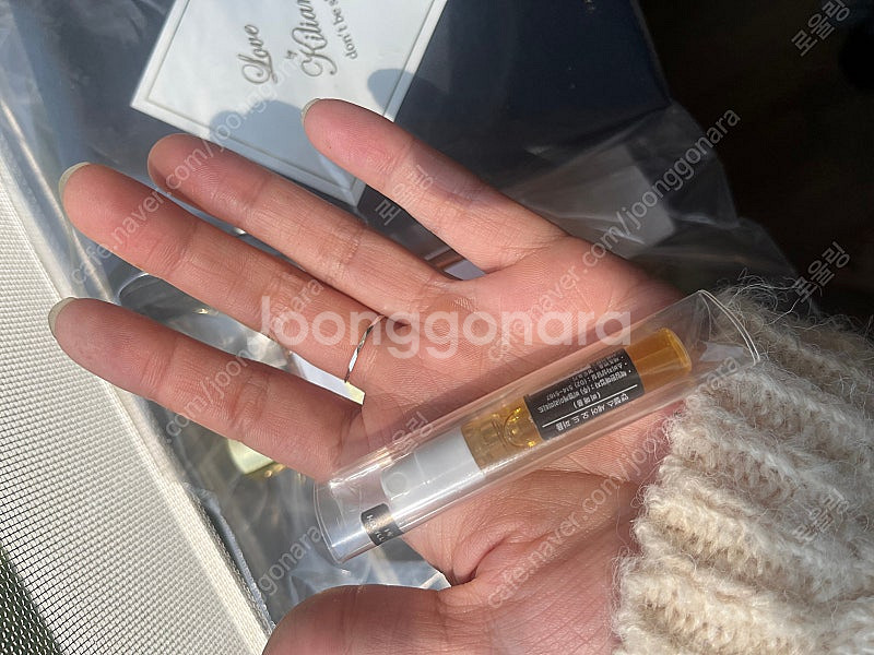 킬리안 러브돈비샤이 50ml +앤젤스곤쉐어 샘플--1