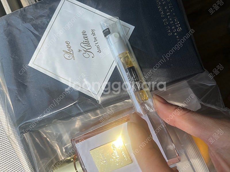 킬리안 러브돈비샤이 50ml +앤젤스곤쉐어 샘플--2