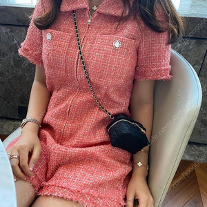 마드모아젤 에린 트위드 점프수트 에린마켓