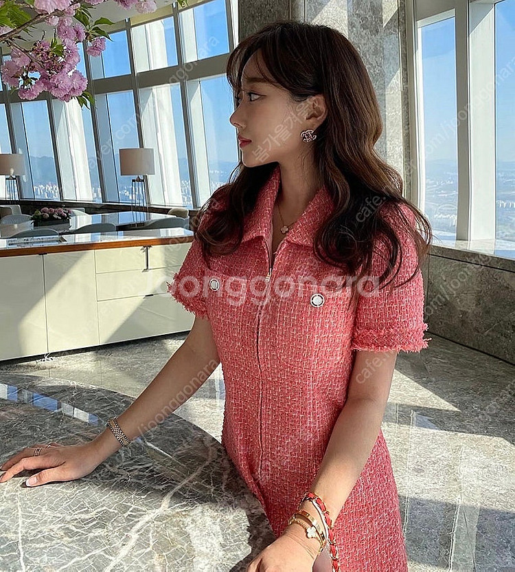 마드모아젤 에린 트위드 점프수트 에린마켓--2