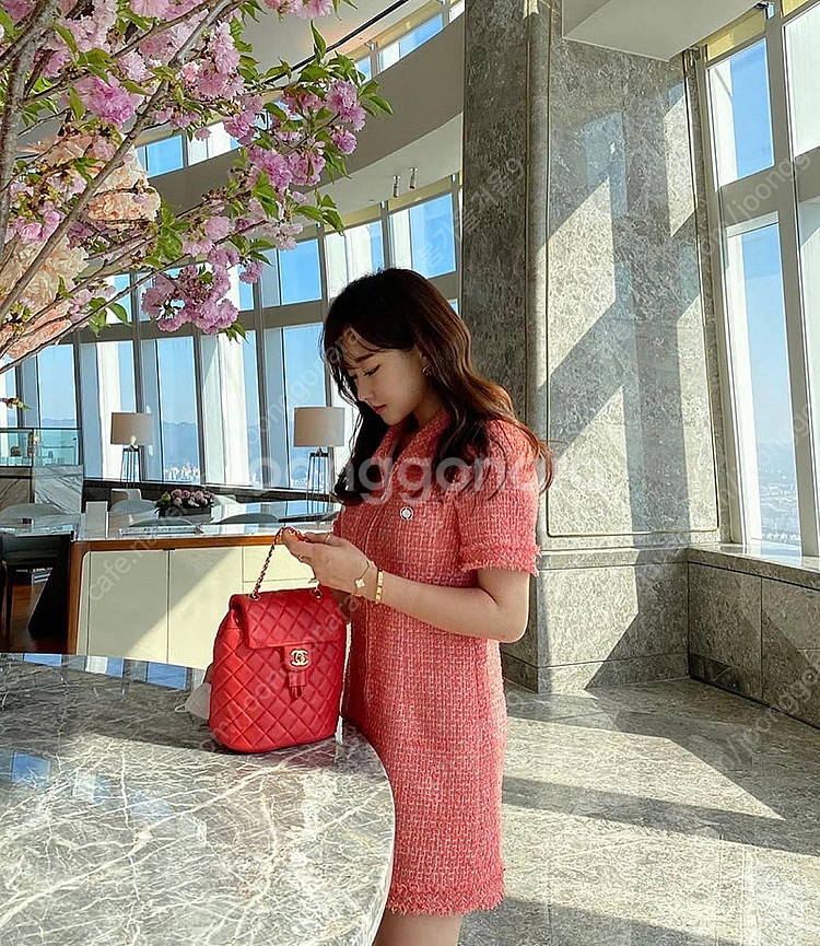 마드모아젤 에린 트위드 점프수트 에린마켓--3