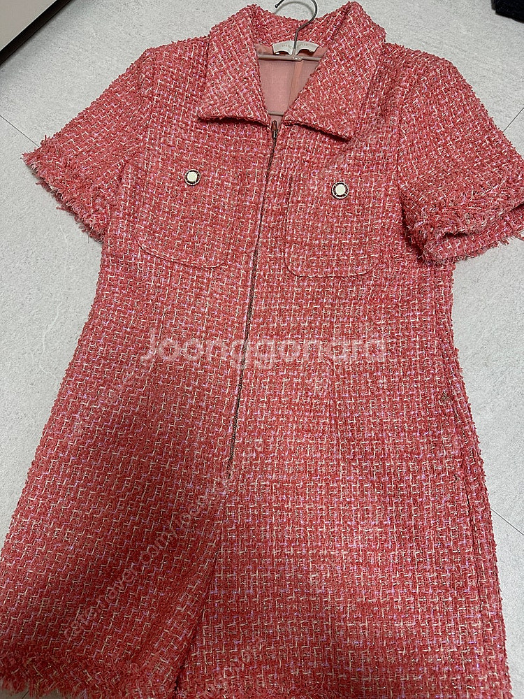 마드모아젤 에린 트위드 점프수트 에린마켓--4