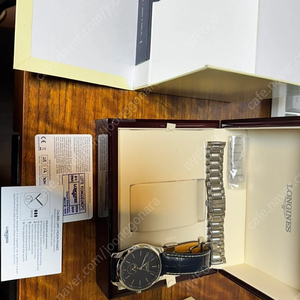 론진 싱글 문페이즈 청판 판매/교환 LONGINES MASTER COLLECTION MOONPHASE Ø 42.00