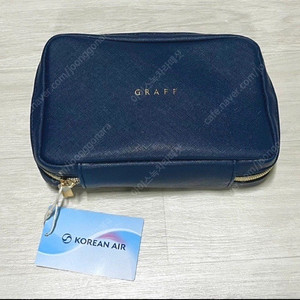 새상품) 대한항공 비즈니스석 GRAFF 어메니티 파우치 세트