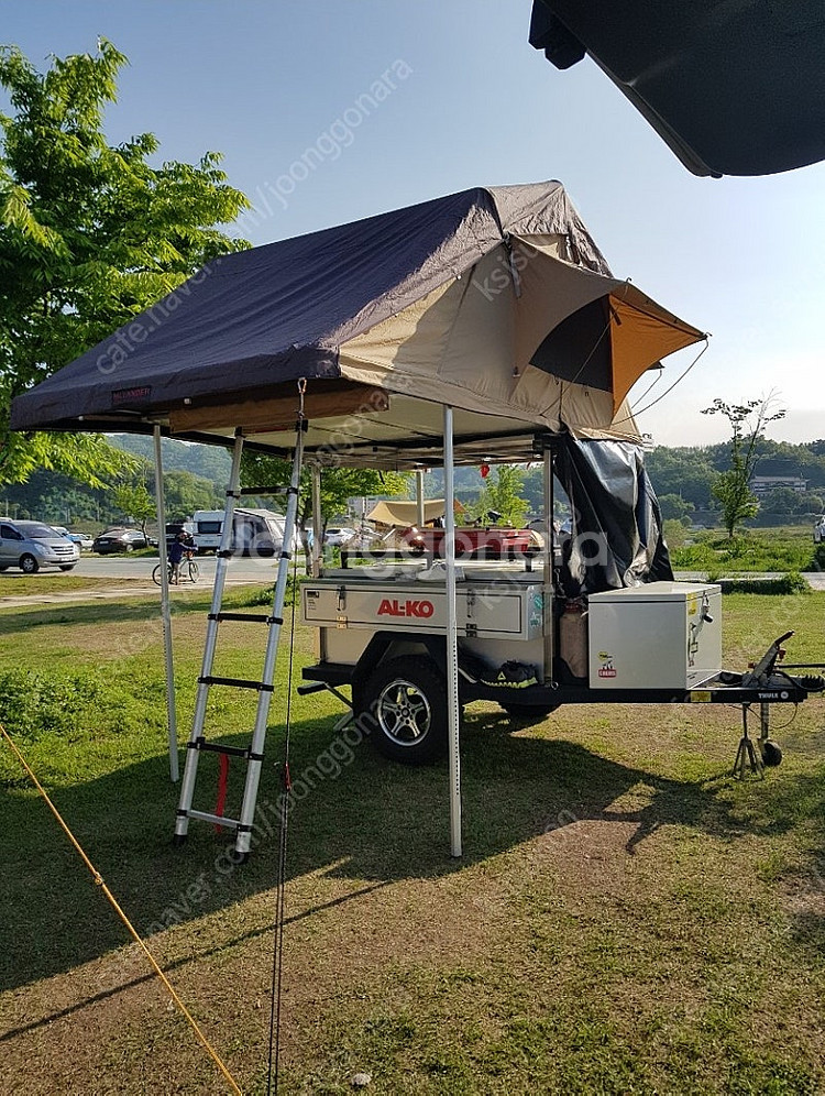 힐랜더 싸파리1900 텐트 언액스 뱅퀴시 사이드어닝 가...--6