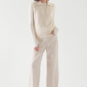 새상품 COS 코스 니트 칼라 베스트 M / 랑방 마인 오브제 타임 럭키슈에뜨 산드로 마쥬 오르 시에 시스템