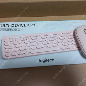 로지텍 블루투스 키보드 k380 + 페블 마우스