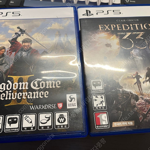 ps5) 킹덤컴2, 33원정대 팝니다.