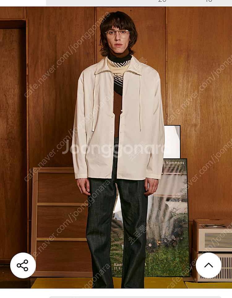 세터 클레브 집업 셔츠 남녀공용 satur--0