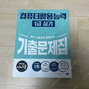 2025 시나공 컴퓨터활용능력 1급 실기 기출문제집