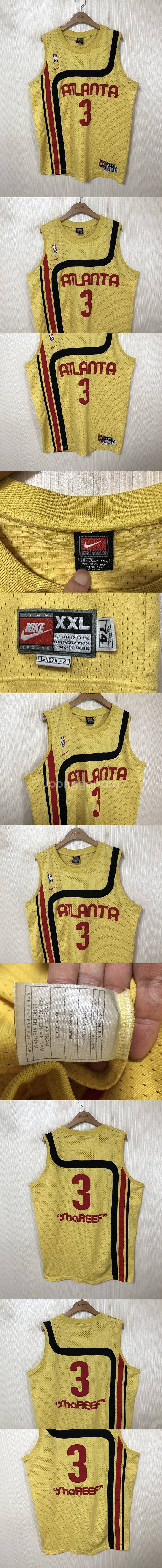 NBA 나이키 애틀랜타호크스 올드유니폼/져지 XXL #...--0