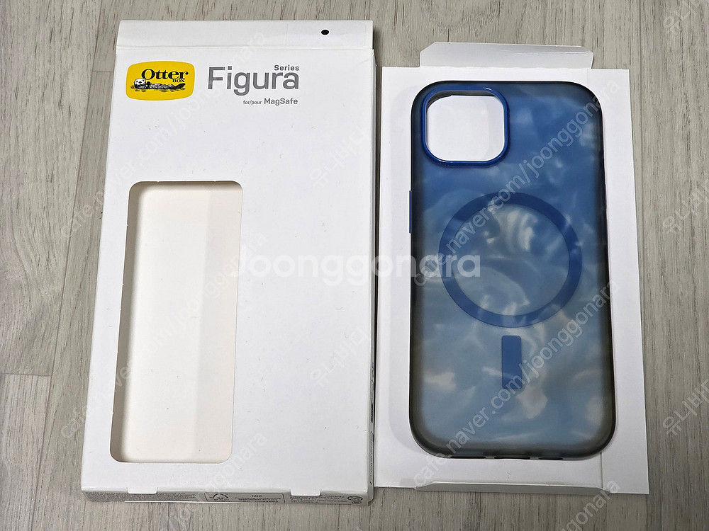 애플 아이폰15 오터박스 피구라 블루 맥세이프 케이스 (OtterBox Figura)--1