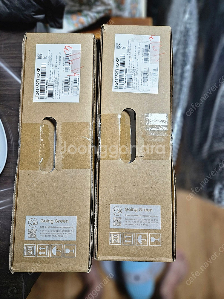[미개봉 새제품] 삼성 24인치 모니터 LF24T352...--4