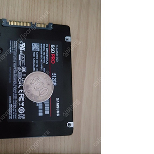 1시간사용 정품 삼성전자SSD 860PRO512G(MLC) 무상보증남음(27년)SATA3(2.5인치)